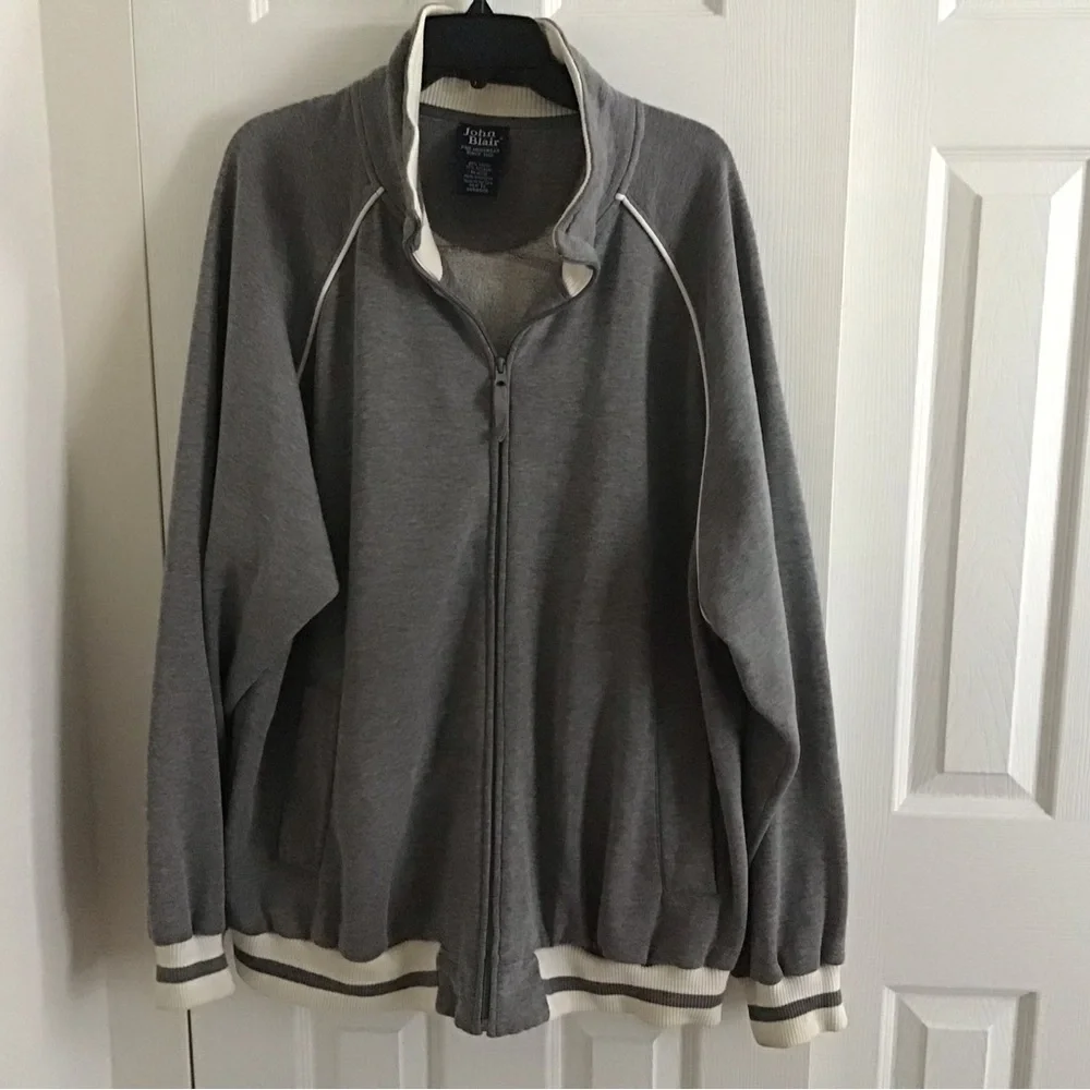 XL TALL track varsity jacket